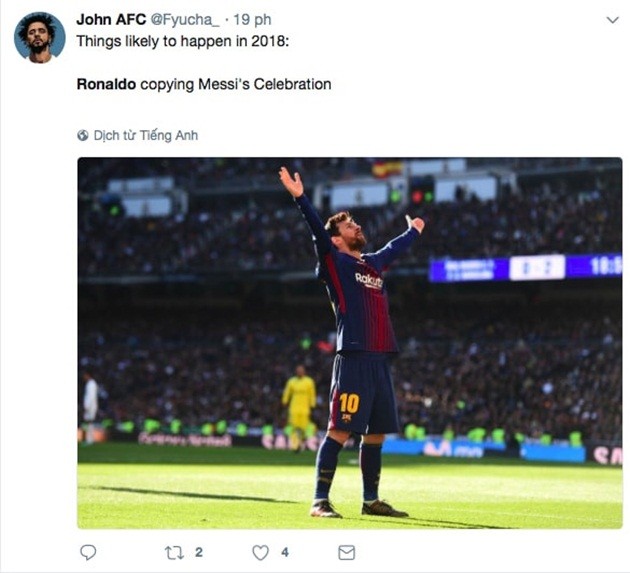 Ronaldo hứng mưa chế nhạo trong ngày mất tích ở El Clasico - Bóng Đá