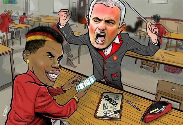 Cười té ghế với loạt ảnh chế về thù oán của Pogba và Mourinho - Bóng Đá