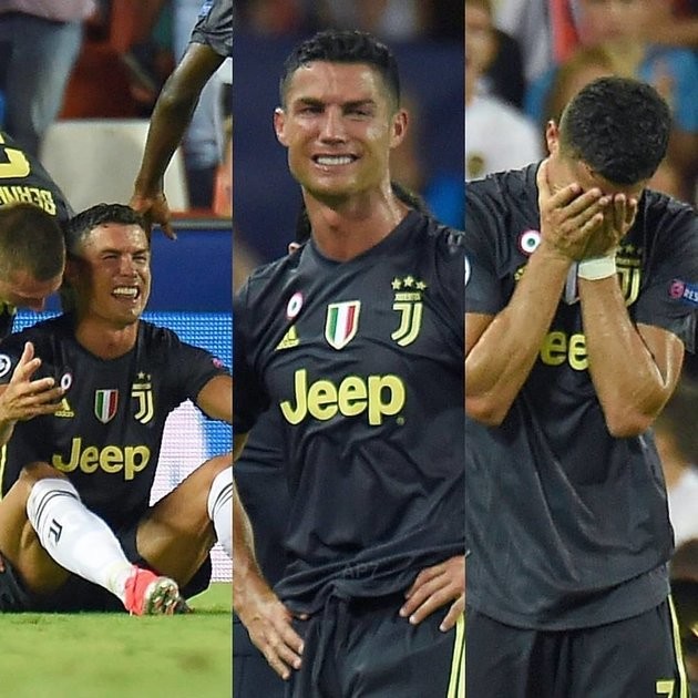 Cười ra nước mắt với loạt ảnh chế Ronaldo nhận thẻ đỏ - Bóng Đá
