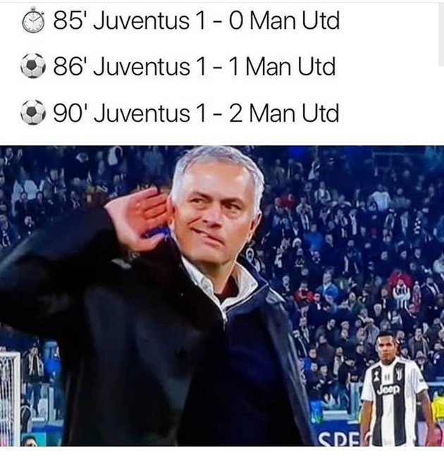 Loạt ảnh chế pha ăn mừng quá khích của Mourinho - Bóng Đá