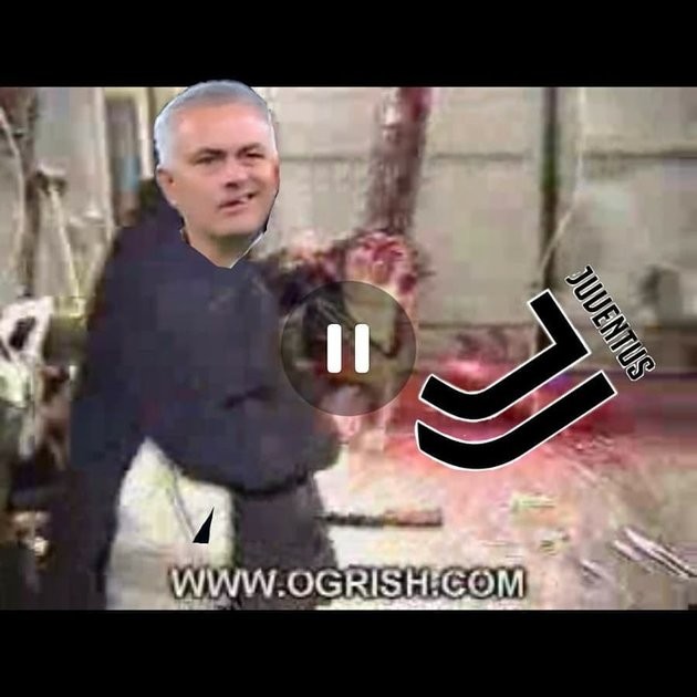 Loạt ảnh chế pha ăn mừng quá khích của Mourinho - Bóng Đá