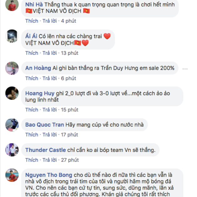 Cư dân mạng nói gì với ĐT Việt Nam trước trận CK AFF Cup? - Bóng Đá
