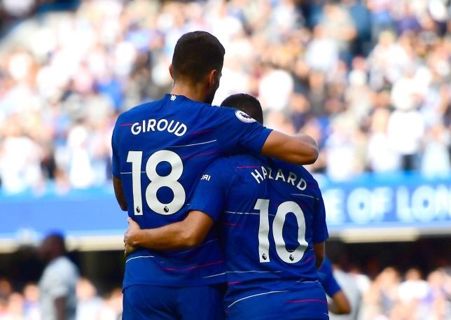 Lập hattrick, Hazard chọn ra người đá cặp hoàn hảo giữa Giroud và Morata - Bóng Đá