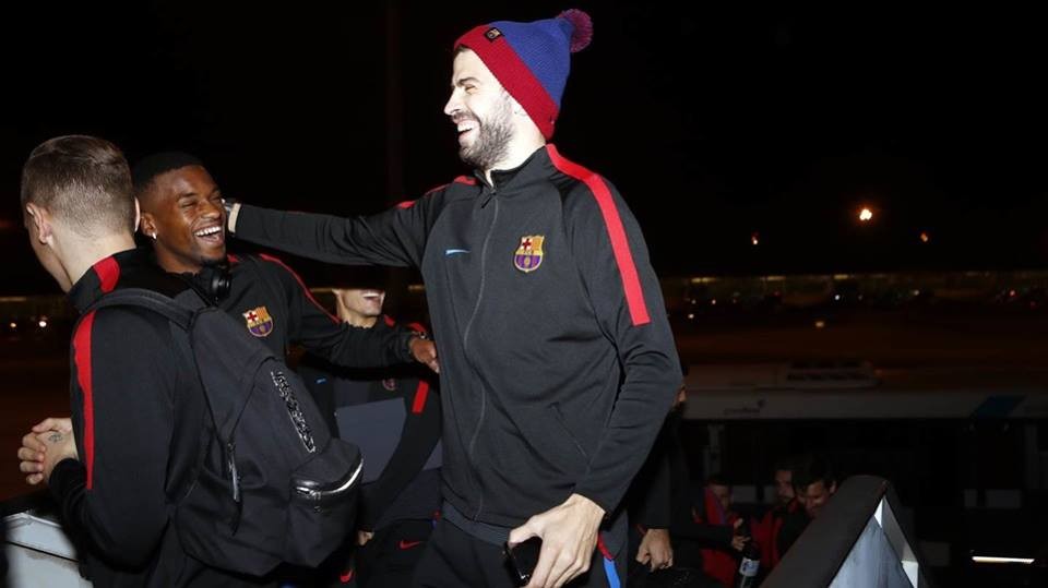 Chùm ảnh: Barcelona hành quân đến Madrid - Bóng Đá