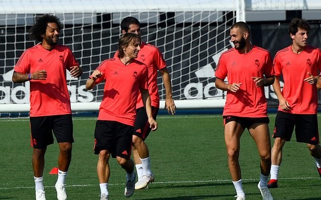 Ảnh Real Madrid tập luyện - Bóng Đá