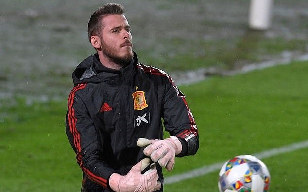 Sợ mất vị trí, De Gea đầy căng thẳng trên sân tập Tây Ban Nha - Bóng Đá