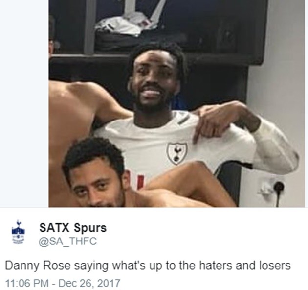 Chia vui cùng Harry Kane, Danny Rose gửi thông điệp tới M.U? - Bóng Đá