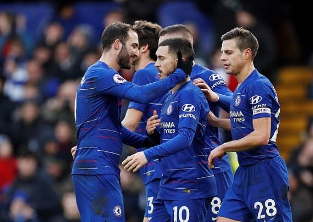 'Mở tài khoản' cho Chelsea, và đây là cách Higuain ăn mừng - Bóng Đá