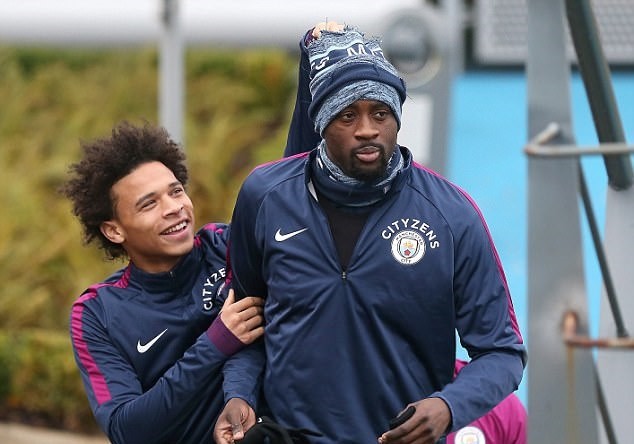 ẢNH MAN CITY TẬP LUYỆN - Bóng Đá