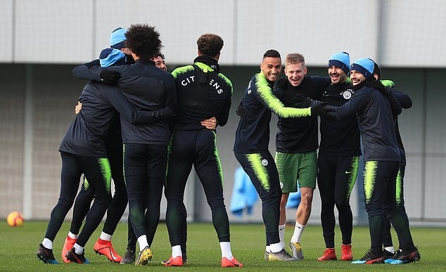 Ảnh tập Man City - Bóng Đá
