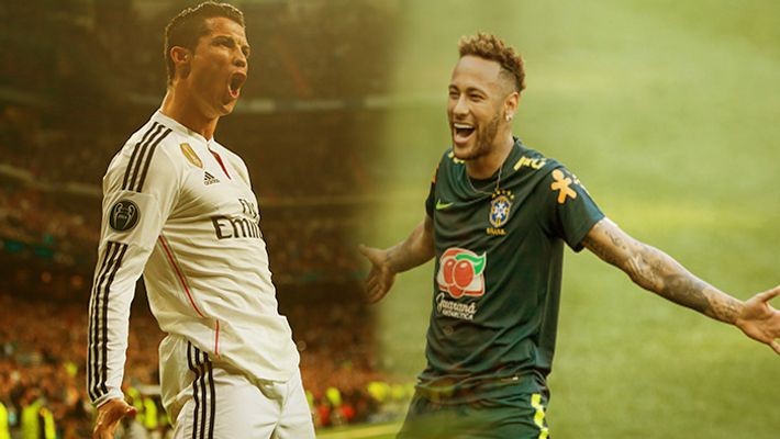 Neymar ghi siêu phẩm rồi ăn mừng như Ronaldo - Bóng Đá