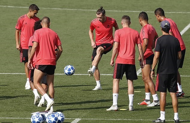 Ảnh Real Madrid tập luyện - Bóng Đá