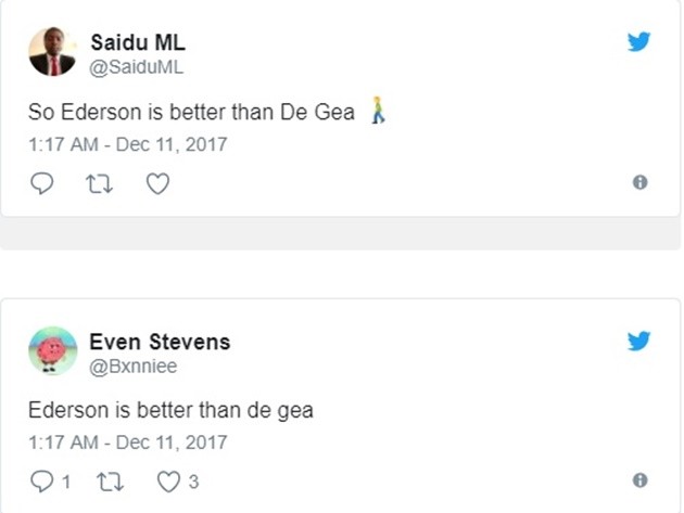 Man City cần gì De Gea khi Ederson xuất sắc hơn - Bóng Đá