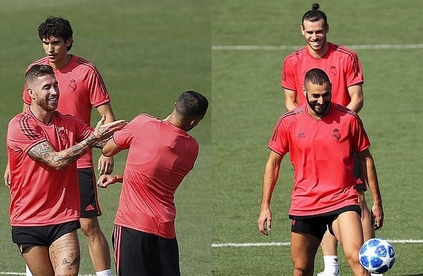 Ảnh Real Madrid tập luyện - Bóng Đá