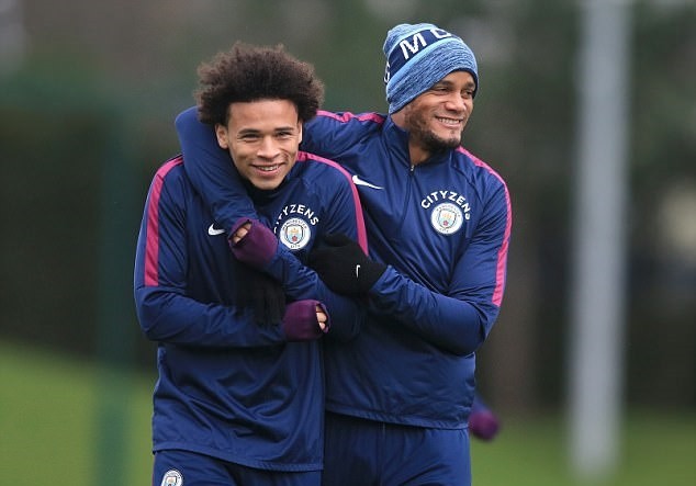 ẢNH MAN CITY TẬP LUYỆN - Bóng Đá