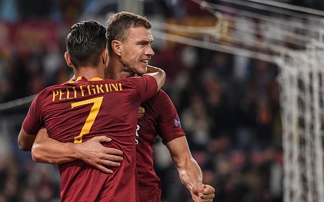 Dzeko lập cú đúp, AS phả hơi nóng vào gáy Real Madrid - Bóng Đá