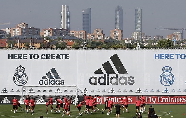Ảnh Real Madrid tập luyện - Bóng Đá