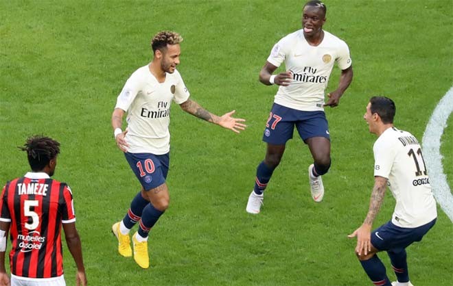Neymar rực sáng, PSG hủy diệt cả giải đấu - Bóng Đá