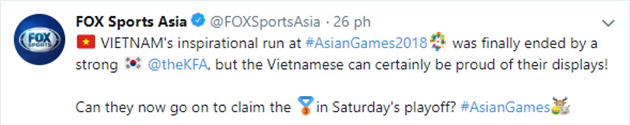 Dù thất trận, ĐT Olympic Việt Nam vẫn nhận được lời khen vì điều này - Bóng Đá