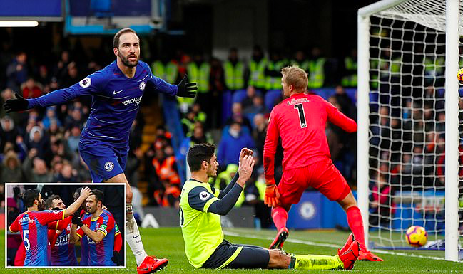 'Mở tài khoản' cho Chelsea, và đây là cách Higuain ăn mừng - Bóng Đá