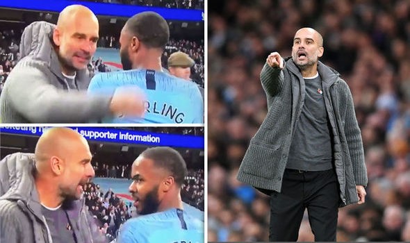 Đây, điều Pep Guardiola đã nói với Sterling sau trận thắng Man Utd - Bóng Đá