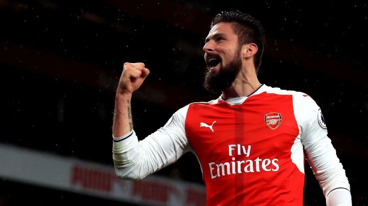 Cán mốc 100 bàn, vì sao Giroud vẫn bị xem thường tại Arsenal? - Bóng Đá
