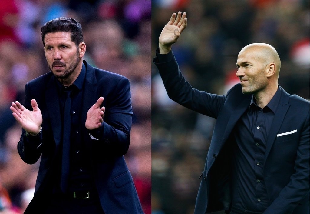 Zidane - Simeone: Cuộc chiến giữa hai nhà vô địch 'kép' - Bóng Đá