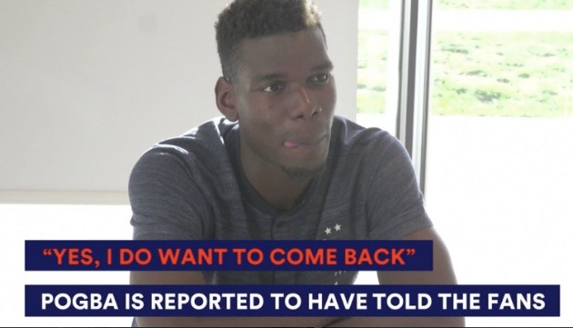 Sốc! Pogba đích thân thừa nhận muốn trở lại Juventus - Bóng Đá