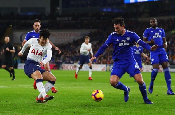 Son Heung-min ghi bàn đưa Tottenham trở lại vị trí thứ 2 - Bóng Đá