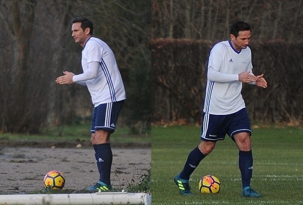 Frank Lampard ôm mặt thất vọng trong ngày trở lại sân cỏ - Bóng Đá