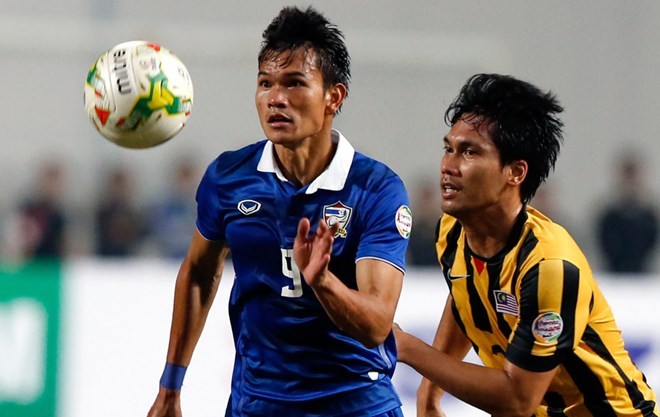 1 mình tiền đạo Thái Lan ghi bàn bằng cả tuyển Việt Nam - Bóng Đá