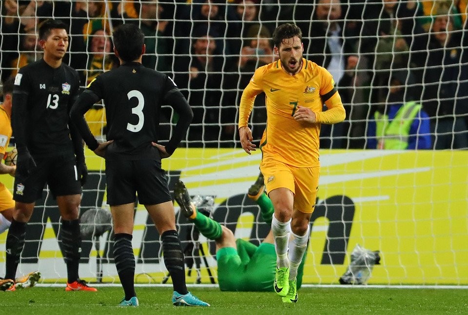 Australia vs Thái Lan - Bóng Đá