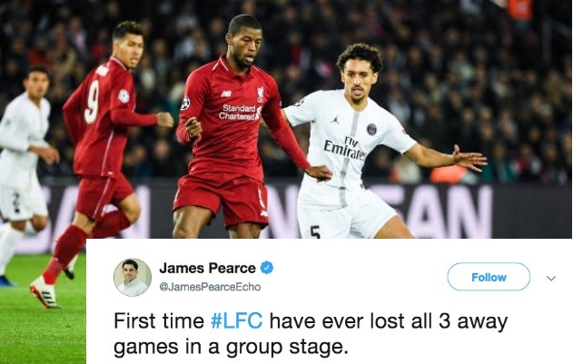Liverpool có lần đầu tiên sau trận thua PSG - Bóng Đá