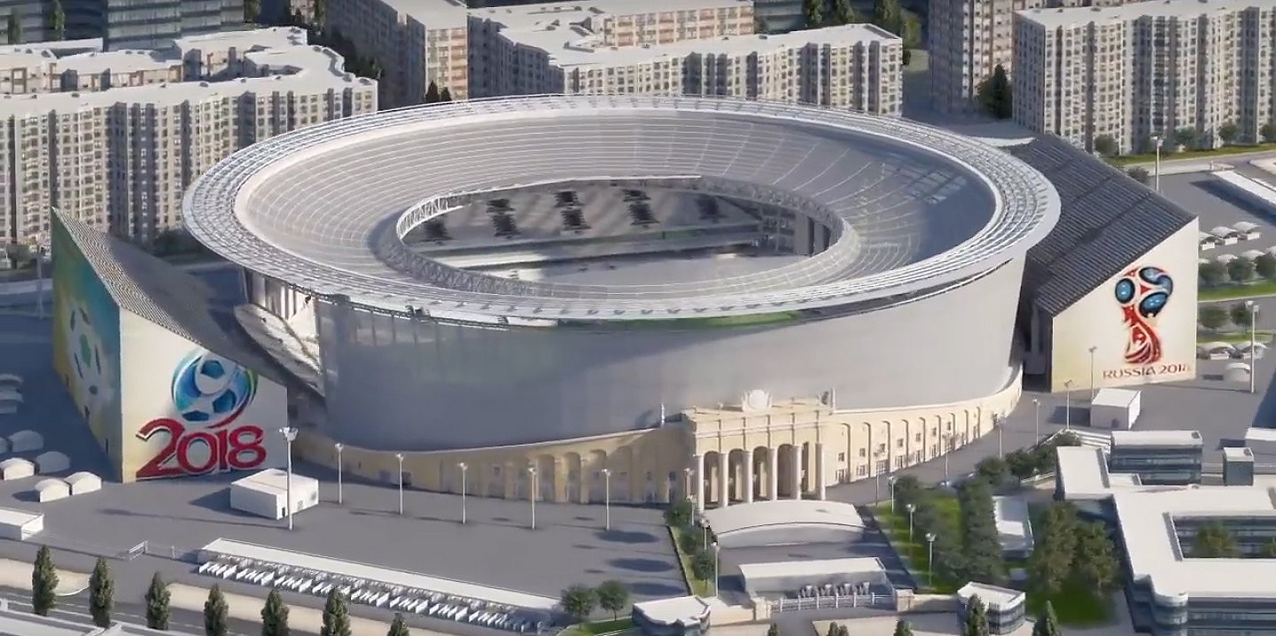 Chiêm ngưỡng những sân vận động hoành tráng đón World Cup 2018 - Bóng Đá