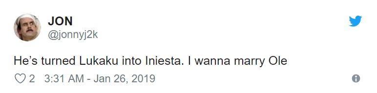 Manchester United fans make Andres Iniesta and Romelu Lukaku comparison after Arsenal victory - Bóng Đá