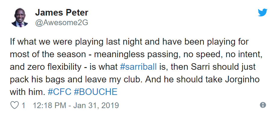 HELSEA FANS REACT TO JORGINHO DISPLAY V BOURNEMOUTH - Bóng Đá