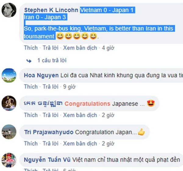 CĐV Mỹ và Thái Lan hả hê vì… “Việt Nam mạnh hơn Iran” - Bóng Đá