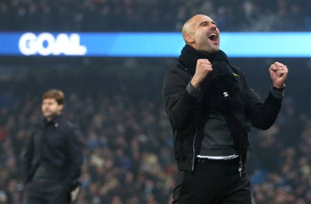 Guaridola cố gắng kìm nén niềm vui sau khi 'hủy diệt' Tottenham - Bóng Đá