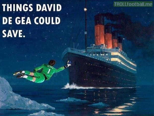 Có De Gea, thảm họa Titanic có thể sẽ chẳng xảy ra - Bóng Đá