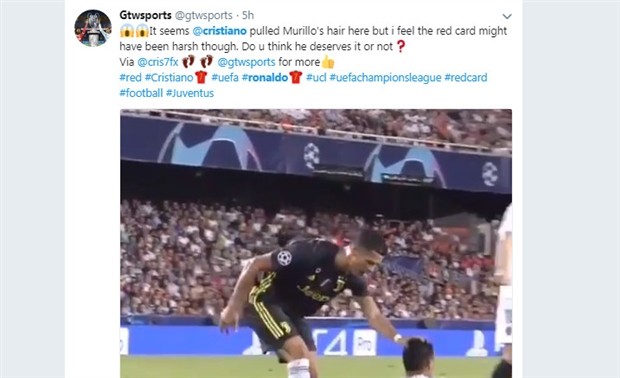 Ronaldo đã sai, nhưng trọng tài cũng không đúng - Bóng Đá