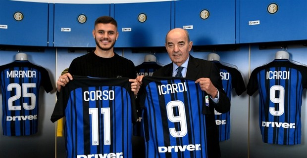 Đi vào lịch sử, Mauro Icardi được huyền thoại Inter đích thân tặng quà - Bóng Đá