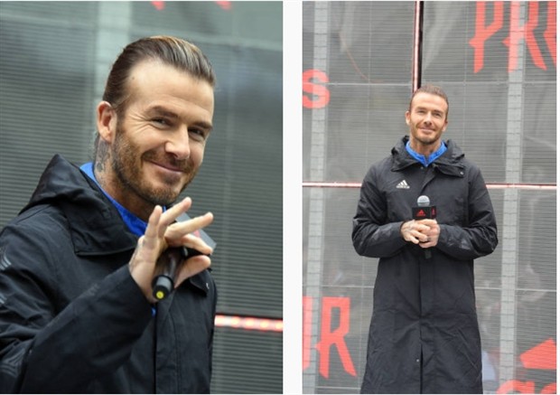David Beckham lộ 'tuổi già' khi dự sự kiện tại Thượng Hải - Bóng Đá