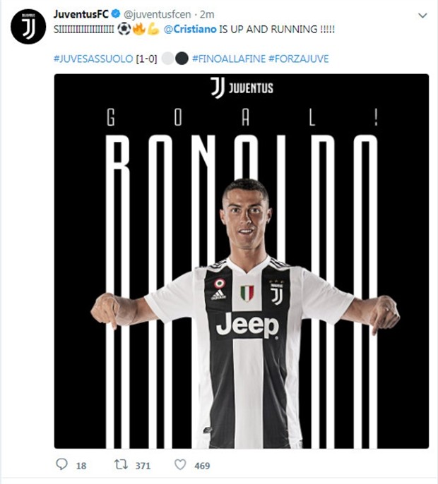 Truyền thông bùng nổ với bàn thắng đầu tiên của Ronaldo - Bóng Đá