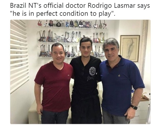 Fan Liverpool nổi điên vì thấy Coutinho khỏe mạnh - Bóng Đá