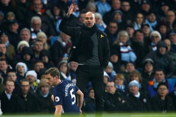 Guaridola cố gắng kìm nén niềm vui sau khi 'hủy diệt' Tottenham - Bóng Đá