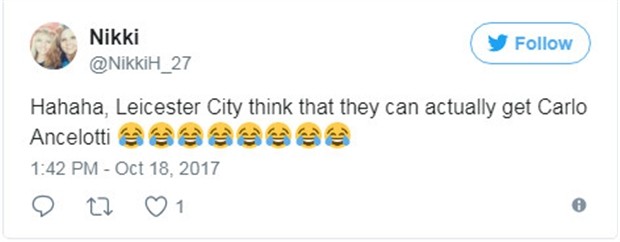 Đòi mời Ancelotti, ngay cả CĐV Leicester cũng chẳng tin - Bóng Đá