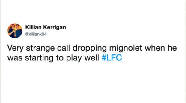 Fan Liverpool sửng sốt, khi Mignolet bị loại khỏi trận đấu với Arsenal - Bóng Đá