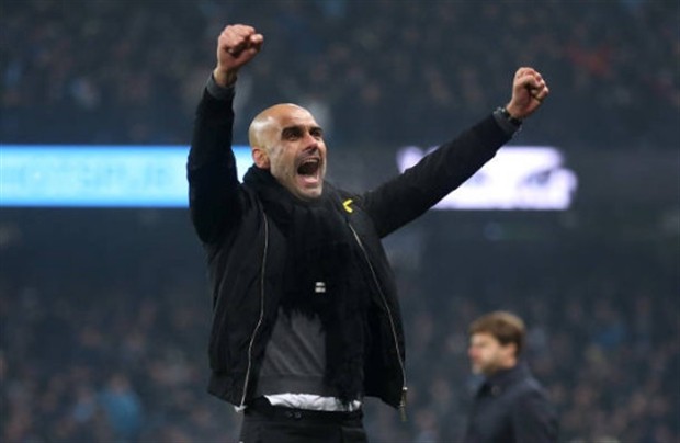 Guaridola cố gắng kìm nén niềm vui sau khi 'hủy diệt' Tottenham - Bóng Đá