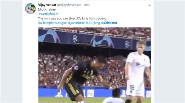 Ronaldo đã sai, nhưng trọng tài cũng không đúng - Bóng Đá