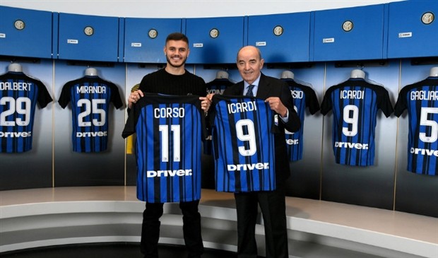 Đi vào lịch sử, Mauro Icardi được huyền thoại Inter đích thân tặng quà - Bóng Đá